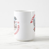 Wings vs Propellers, Cupidon vs Drone, Valentine’s Kaffeetasse (Mittel)