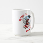 Wings vs Propellers, Cupidon vs Drone, Valentine’s Kaffeetasse (VorderseiteRechts)