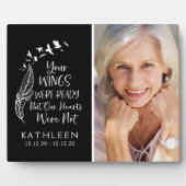 Wings waren fertig Foto für Familiennachweise Fotoplatte (Vorderseite)