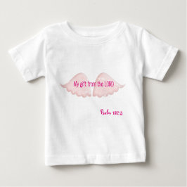 Wings White Tutu Bodysuit Baby T-shirt