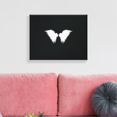 Wings Wrapped Canvas Leinwanddruck (Insitu (Wohnzimmer))