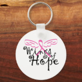 WingsOfHopeLogo Schlüsselanhänger (Vorderseite)