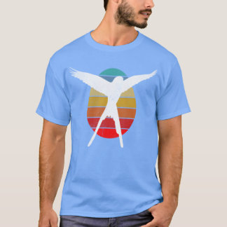 Wingspan Bird Egg Bird Watching Board Game Retro T-Shirt