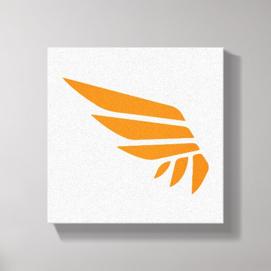 WINGSPAN Icon Canvas Print (orange) Leinwanddruck (Vorderseite)
