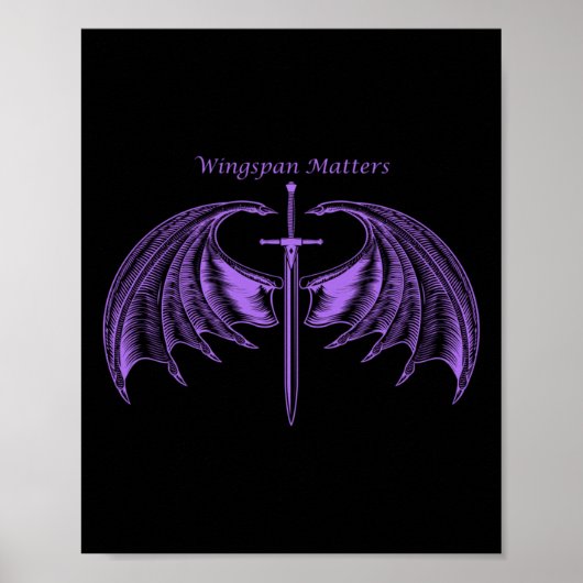 Wingspan S Sticker Poster (Vorne)