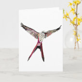 Wingspan-Vogelgrippe Karte (Gelbe Blume)