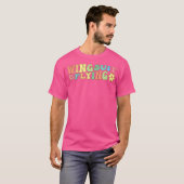 Wingsuit Flying Flyer Skydiving Base Jumping T-Shirt (Vorne ganz)