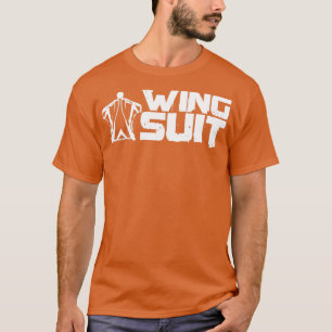 Wingsuit Letter Base Jump Skydiver2 T-Shirt