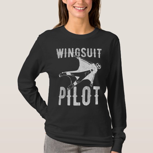 Wingsuit Pilot Wingsuit Flying Beruflich Wingsu T-Shirt (Vorderseite)