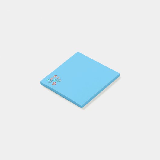 Wingsuit Post-it Klebezettel (angewinkelt)