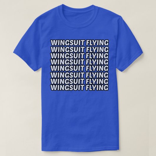 Wingsuit - schönes Geschenk 1 T-Shirt (Design vorne)