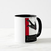 Wingsuit Skydive Tasse (VorderseiteRechts)