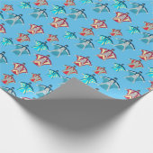 Wingsuits Skydivers Geschenkpapier (Ecke)