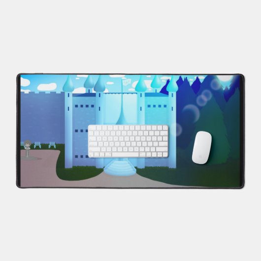 Wingz Academy Background Desk Mat Schreibtischunterlage (Tastatur & Maus)