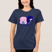 Wingz Feinde Tri-Blend-Shirt Tri-Blend Shirt (Vorderseite)