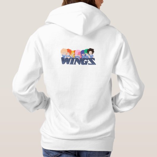 Wingz Hoodie (Rückseite)