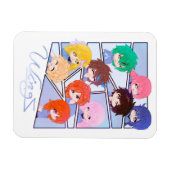Wingz Multi Character Magnet (Horizontal)