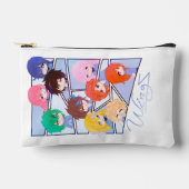 Wingz Multi Character Print Cut Sew Bag Zubehörtasche (Vorderseite)
