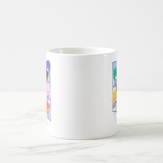 Wingz Multi Characters Mug Kaffeetasse (Mittel)