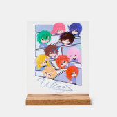 Wingz Multi-Zeichen Akryllisches Zeichen Acrylschild (Vorderseite)