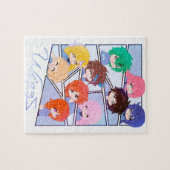 Wingz Official Multi Characters Puzzle (Horizontal)