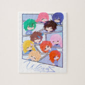 Wingz Official Multi Characters Puzzle (Vertikal)