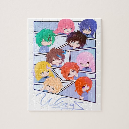 Wingz Official Multi Characters Puzzle (Vertikal)