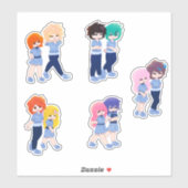 Wingz-Schüler-Sticker-Pack - Blatt 1 Aufkleber (Blatt)
