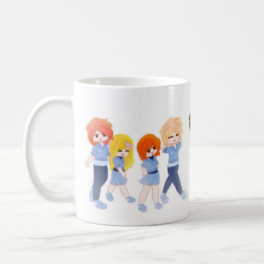 Wingz-Tasse - Mit Ihren Fav Wingz-Charakteren Kaffeetasse (Links)