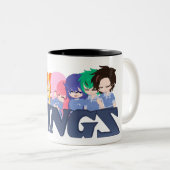 Wingz-Tasse Zweifarbige Tasse (VorderseiteRechts)