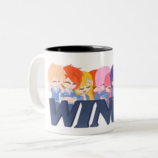Wingz-Tasse Zweifarbige Tasse (Vorderseite Links)