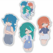 Wingz Warriors Sticker Pack - Sheet 2 (Vorderseite)