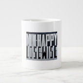 WinHappyLoseWise Jumbo-Tasse (Vorderseite)