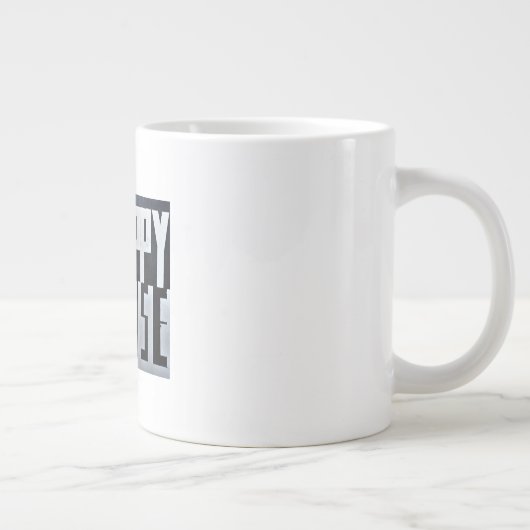WinHappyLoseWise Jumbo-Tasse (Rechts)