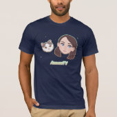 Wini und Matty Bella Leinwand T - Shirt (Vorderseite)