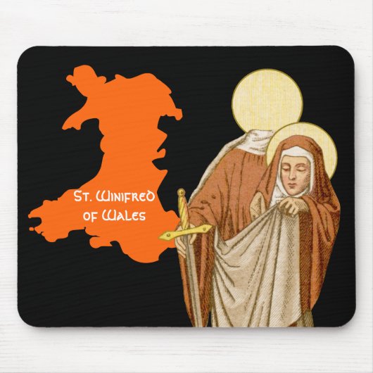 Winifred of Wales (P 002) Mousepad (Vorne)