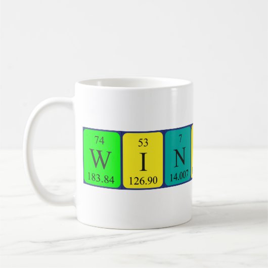 Winifred Periodenname Tasse (Links)