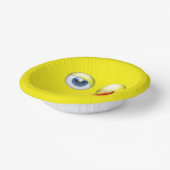 Wink Blow Kiss Emoji Pappteller (Gewinkelt)