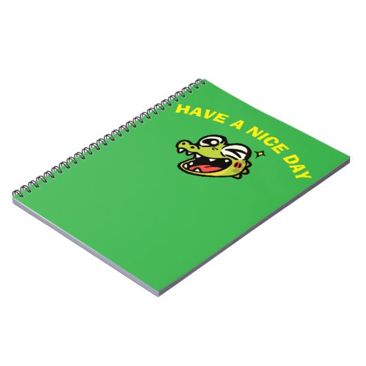 Wink Crocodile Notebook Notizblock (Linke Seite)
