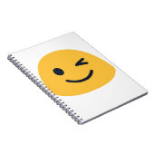 Wink Emoji Notizblock (Rechte Seite)