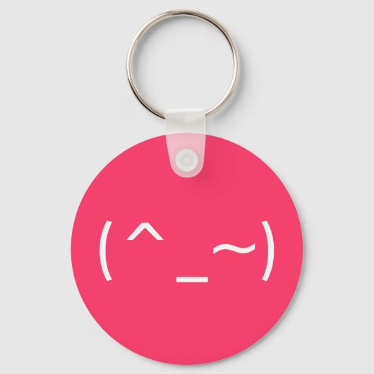 Wink (Japanisch) Schlüsselanhänger (Vorderseite)