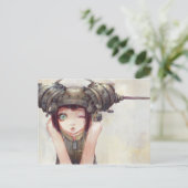 Wink Postcard Postkarte (Stehend Vorderseite)