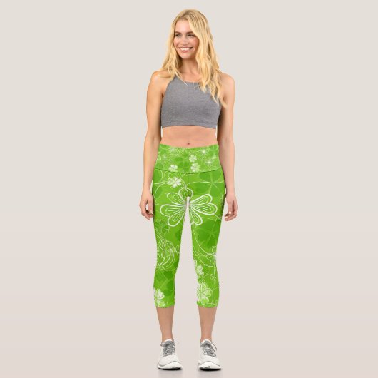 Winkel Capri Leggings (Vorderseite)