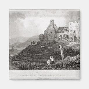 Winkel des Leistungshebels Crug, nahe Aberystwyth, Magnet