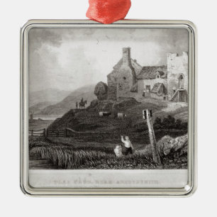 Winkel des Leistungshebels Crug, nahe Aberystwyth, Silbernes Ornament