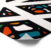 Winkel in Farbe Poster (Ecke)
