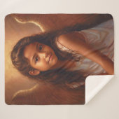 Winkel-Kind Sherpadecke (Vorderseite (Horizontal))