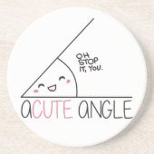 Winkel-Sandstein-Untersetzer Getränkeuntersetzer (Vorne)