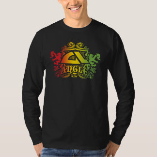 Winkel-"Verkünder Rasta" langes Hülsen-T-Shirt T-Shirt