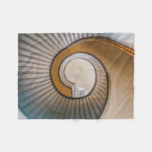 Winkelaufnahme der Spiralleiter Fleecedecke (Vorderseite (Horizontal))